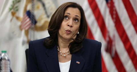 Ditsy Kamala Harris Has Trouble Spelling A.I. (host K-von laughs)