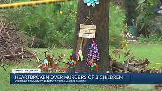 Verdigris community heartbroken over murders of 3 children