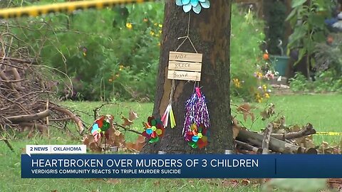 Verdigris community heartbroken over murders of 3 children