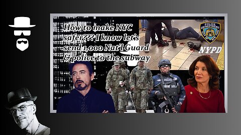 OUT OF CONTROL CRIME??? THROW THE NAT'L GUARD AT IT...