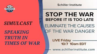 ROGUE SIMULCAST: SCHILLER INSTITUTE - SPEAKING TRUTH IN TIMES OF WAR