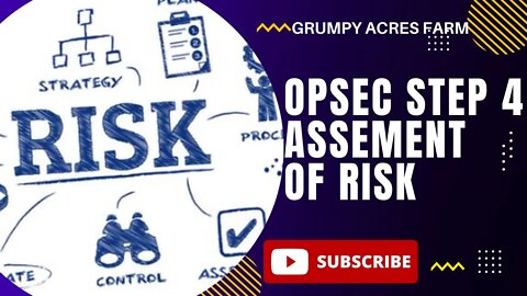 Homestead Security: OpSec Step 4 Assessment of Risk