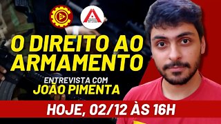 O direito ao armamento, com João Pimenta - Coletivo Bancada do Livro - 02/12/21