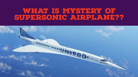 "Unveiling the Enigma: The Supersonic Plane Mystery 🛩🕵‍♂ | Investigating the Unexplained Phenomenon"