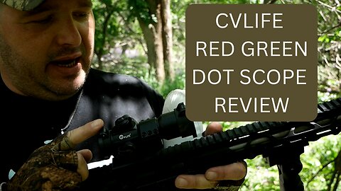 CVLIFE RED GREEN DOT SCOPE REVIEW ( THE DEVIL IZ DEFEATED-Soljah X' ft Kevin Tee.K.Burns )