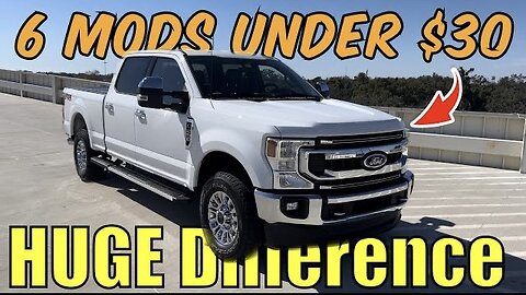 6 mods EVERY truck owner should do under $30!