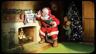 Santa Comes Tonight 🎄 Christmas Oldies and a Crackling Fire (ASMR) ❄️ Nemo's Dreamscapes