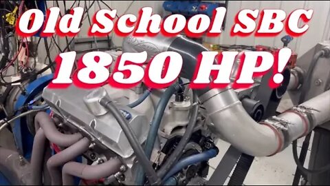 1850 HP Old School SBC !! Intercooler, 250hp increase, Blow through Carb Tech and More!