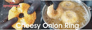 Cheesy Onion Ring : Cheese Stuffed Onion Ring : Cheese Onion Ring