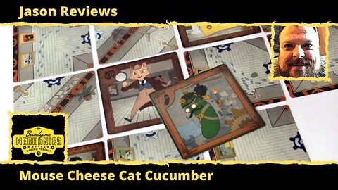 Jason's Board Game Diagnostics of Mouse Cheese Cat Cucumber