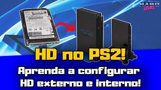 HD Interno e Externo no PS2 - Como configurar corretamente e corrigir problemas!