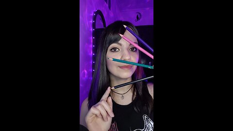 Asmr testando a tua intuição, qual cor fica?