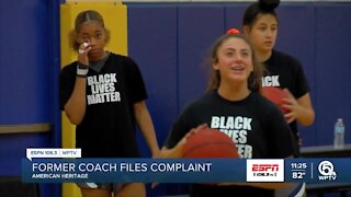 Former coach files suit against school