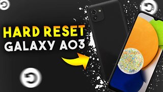 Como FORMATAR GALAXY A03 (REMOVER SENHA E BUGS)