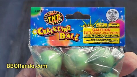 Crackling Balls - TNT Fireworks