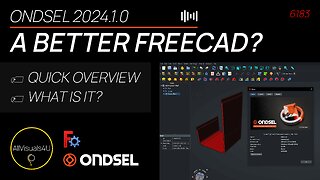 🚨 Better Than FreeCAD? - A First Impression Of Ondsel - Ondsel FreeCAD Download