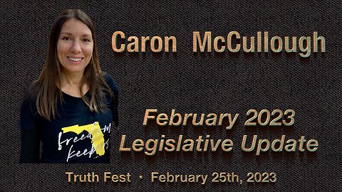 February Legislative Update from Caron McCullough
