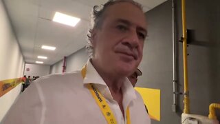 Presidente do Galo comentando sobre o título da Supercopa contra o Flamengo