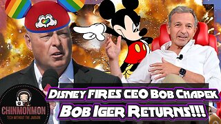 Disney FIRES CEO Bob Chapek, Bob Iger Returns!!!