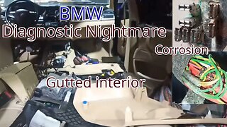 Diagnosis of BMW X5 Wiring Disaster