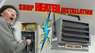 Accurate Rifles and Restorations - Shop Heater Install