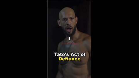 Andrew Tate's Final Act Of Defiance!