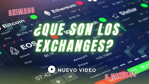 ¿Qué es un Exchange de CRIPTOMONEDAS? en 5 MINUTOS