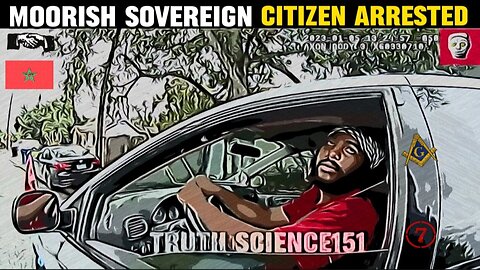 MOORISH SOVEREIGN CITIZEN ARRESTED FOR DRIVING WITH FAKE TAGS