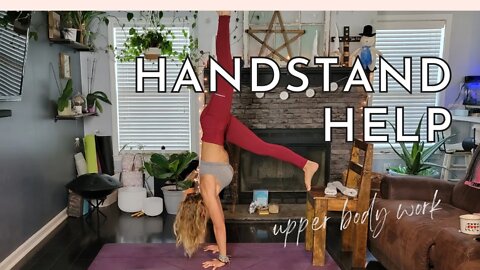 Handstand Help | Upper Body Workout