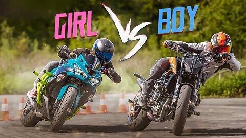 Watch Rok Bagoros and Sarah Lezito Drift Their Bikes Like a Boss in This Epic Moto Drift Battle