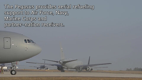 KC-46A Pegasus refuels over Australia