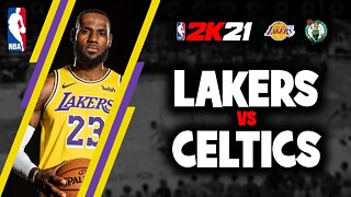 NBA 21 - Los Angeles Lakers vs Boston Celtics