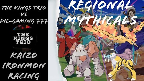 Pokémon Kaizo Race! The Regional Mythical Gen 1,2,3! MY Team was picked for me! FIRST LOSE INCOMING