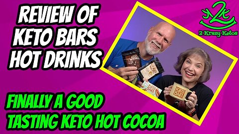 Keto Bars has a hot drink mix -