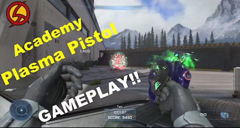 Halo Infinite 1st Beta - Plasma Pistol Challenges - Academy Drills | Showcase