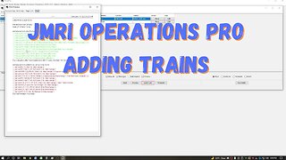 JMRI Operations Pro - Adding Trains (Part 8)