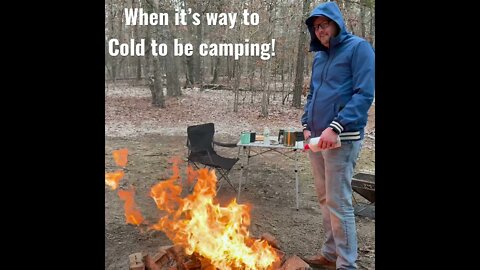 #shorts Camping when it’s below zero! #trending #viral