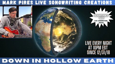 Down In “Hollow Earth” - Antarctica ConspiraTheme Song! Live Looping!!