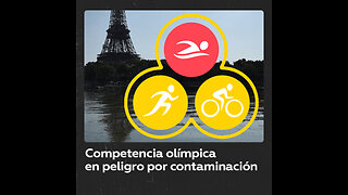 Cancelan evento en el río Sena por el aumento de aguas residuales