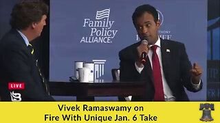 Vivek Ramaswamy on Fire With Unique Jan. 6 Take