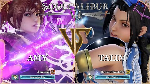 SoulCalibur VI — Amesang (Amy) VS RadiantShark893 (Talim) | Xbox Series X Ranked