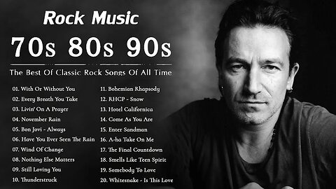 Pink Floyd, Eagles, Queen, Def Leppard, Bon Jovi, U2 - Classic Rock Songs 70s 80s 90s Full Album