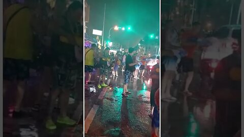 Pattaya, Thailand Songkran2023#shorts