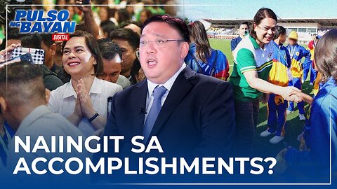 Kayo ba ay naiinggit dahil sa accomplishments ni VP Sara? —Atty. Roque