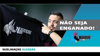 A Verdade sobre sublimação em algodão