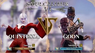 Quintessa (Âmesang) VS Goon (TakeDatL09) (SoulCalibur™ VI: Online)