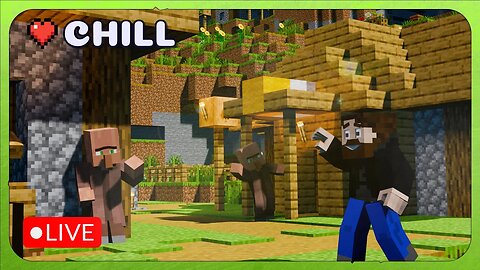 Time to work with VILLAGERS in a Chill Minecraft Stream