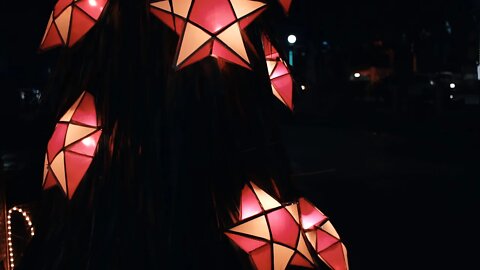 Digos City Park Christmas Lights | B Roll | YouTube shorts