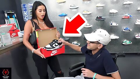 Neon and His Girlfriend Go Sneaker Shopping