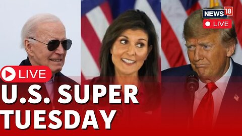 Super Tuesday 2024 Live Updates | Trump Vs Biden | Trump Vs Nikki Haley | U.S News | Trump News Live